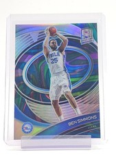 BEN SIMMONS 2020-21 PANINI SPECTRA NEON MARBLE PRIZM #79 76ERS /5 Q2045