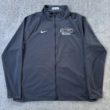 Nike Dri-Fit Brown Bears Volleyball Full Zip Jacket Team Player Issue Gray Sz XL