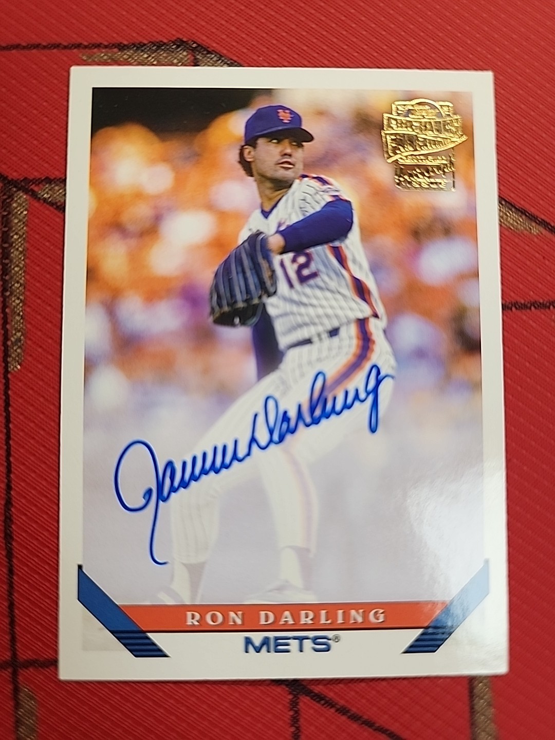 2022 Topps Archives Ron Darling Fan Favorites Autographs Mets