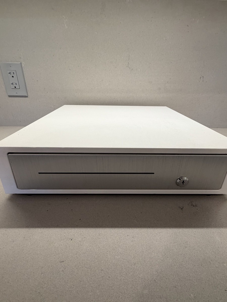 Clover D100 POS Cash Drawer Lockable Metal *NO KEYS* *FREE