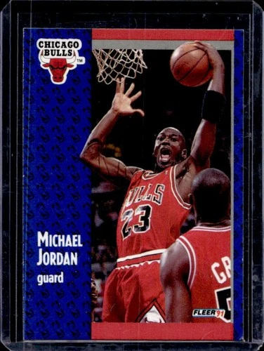 1991-92 Fleer Michael Jordan #29 Bulls
