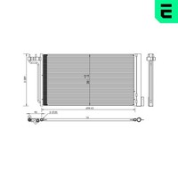 ERA Kondensator Klimaanlage 667402 FüR Ford Focus 3 MAX 2 DXA CB7 CEU Turnier