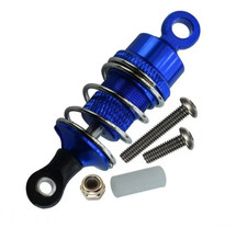 GPM Metal Upgrade REAR SHOCK ADJUSTABLE For KYOSHO BIKE HOR KM050 -BLUE-