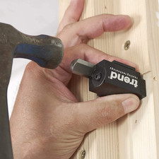 Trend Hinge Recess Squaring Corner Chisel, Quickly Square up Rounded Corners,...