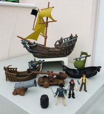 Disney Pirates Of The Caribbean Playset Bundle, Spin Master, Figures, Ships