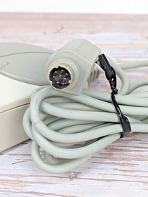 PC Engine Mouse PI-PD10 Gray Color Japan CIB with Manual Instructions