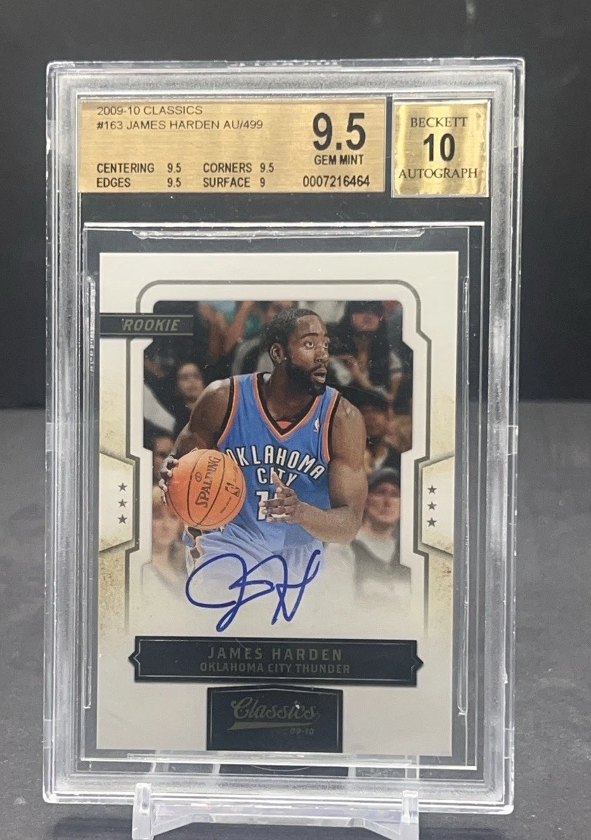 James Harden Autographed Basketball Trading Cards for sale | eBay