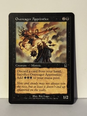 Overeager Apprentice C Odyssey 154 NM MTG Magic Fast Ship