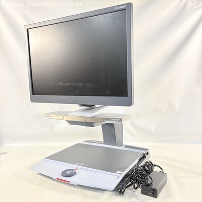 Optelec ClearView Plus + 22'' Low Vision Video Magnifier CV-DP-TF22-UFA (WORKS!*)