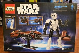LEGO Star Wars Scout Trooper & Speeder Bike Set (75532) New & Sealed