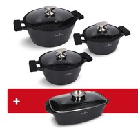 Zwieger Kochtopf Set 6-Tlg + BräTer Aluguss Greblon Antihaft Induktion