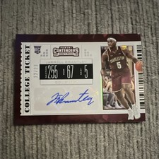 Panini 2019 Contenders Jarrell Brantley RC Auto #67 /23 Charleston