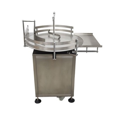 110V 31.5'' Automatic Bottle Accumulation Table Round Bottles Sorting Machine