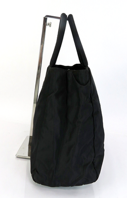 Authentic PRADA Black Nylon Tote Bag Purse #62167 | eBay