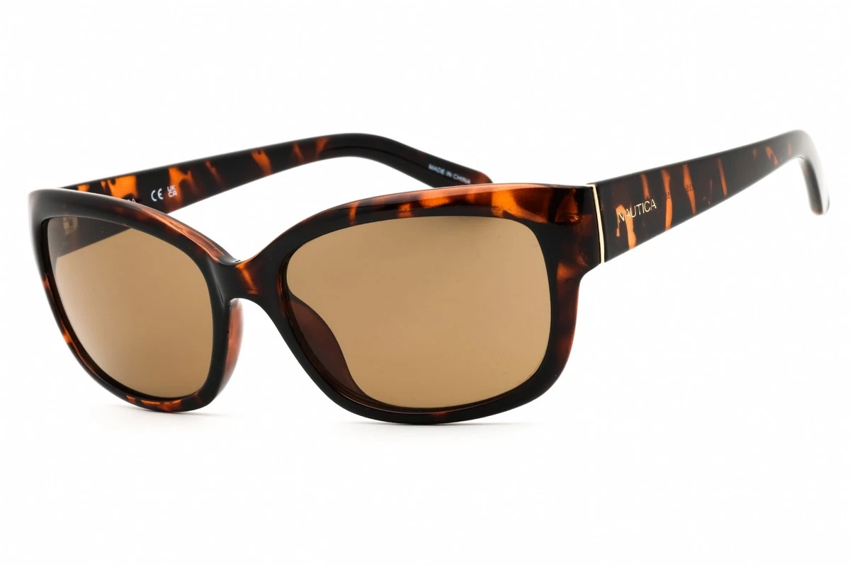 Nautica Cat Eye Style Brown Polarized Lens Amazon.com: Nautica Men main image 4