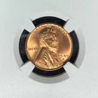 1949-S LINCOLN WHEAT CENT ~ NGC MS 66 RD ~BEAUTIFUL COIN~
