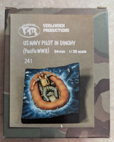 Verlinden #241 1:35 USN Pilot in Dinghy