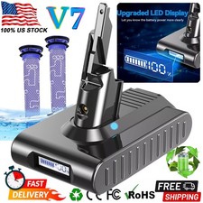 9500mAh 21.6V Replacement Li-ion Battery for Dyson V7 SV11 Animal Extra Trigger