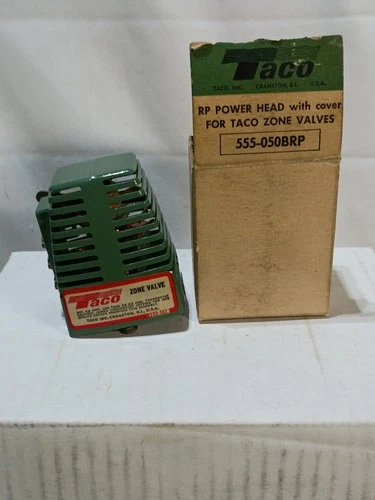 Taco 555-050BRP Zone Valve Power Head Replacement Part NIB Box Rough