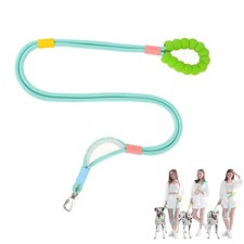 Hands Free Dog Leash 5 Ft Heavy Duty Waist Crossbody Rope Green