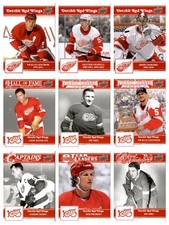 2025-26 Upper Deck Detroit Red Wings Centennial Base  cards #1-200 U-Pick  List