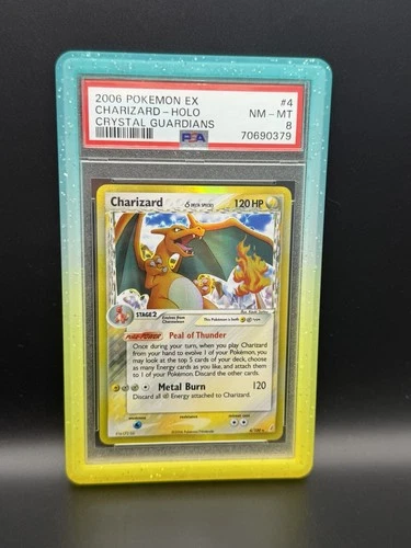 2006 Charizard EX Crystal Guardians Delta Species Holo Rare #4 PSA 8 NM-Mint