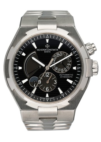 Vacheron Constantin Overseas 47450 Dual Time Mens Watch Box Papers