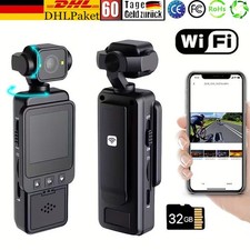 Action Cam HD 1080P Action Sport Kamera 360° Drehbares 32GB für Reisen,Camping