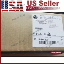 Allen-Bradley 2711P-B4C20D Panelview Plus400 HMI Touch 24VDC 25W New US Free Tax