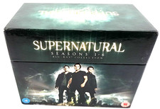 Supernatural Seasons 1 6 Blu ray Set Complete TV Series Lot Jensen Ackles