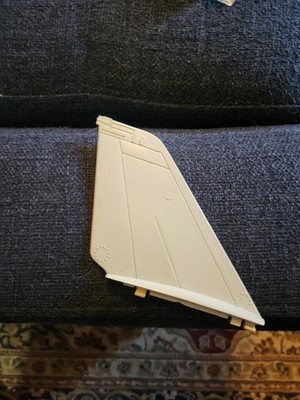 GI Joe Skystriker Tail Fin Lot Of 2 Vehicle Parts Pieces Hasbro 1983