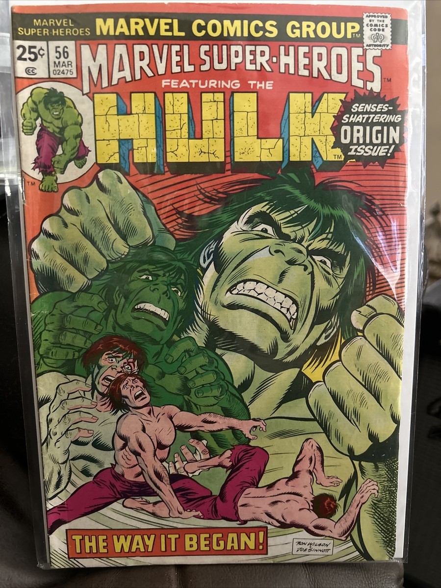 Super Heroes #56 MARVEL COMICS March 1976 Incredible Hulk