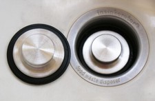 Stainless Steel Kitchen Sink Stopper Bathroom Sink Drain Stop Plug Large 3.38"