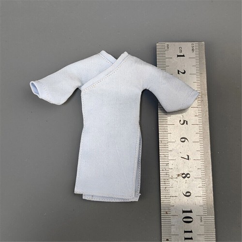 Traje Blanco Escala 1:18 Bata de Soldado Antiguo Ropa 3.75" Accesorios Masculinos - Imagen 14 de 14