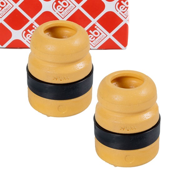 2X febi Anschlagpuffer Gummianschlag FüR Mercedes W204 S204 C204 A207 C207 Vorne-image