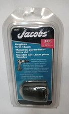 Jacobs 30353 Keyless Drill Chuck 3/8" 10mm 3/8-24 Mount