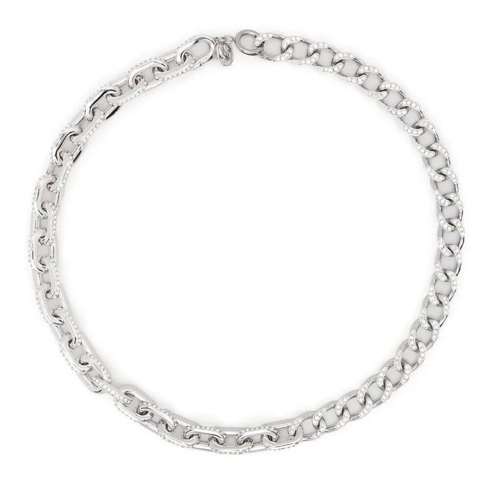 New 100% SWAROVSKI 5655437 Crystals Pave Mixed Link Statement 