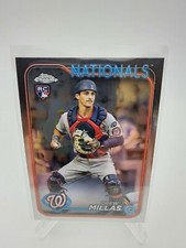 2024 Topps Chrome Baseball #85 Drew Millas (RC)