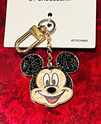SUGARFIX by BaubleBar Disney Mickey Mouse Keychain / Bag Charm New