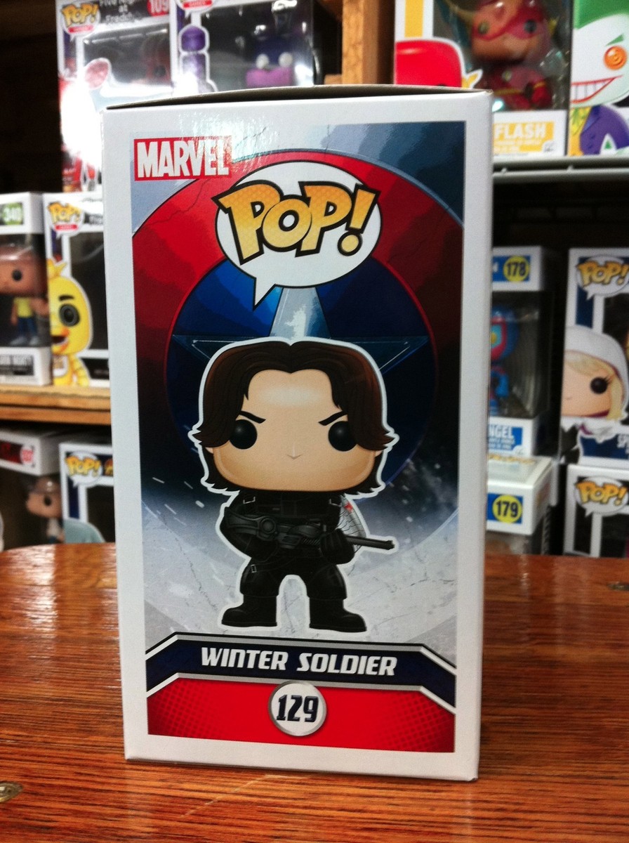 Captain America Civil War Winter Soldier Pop Vinyl Figure 129