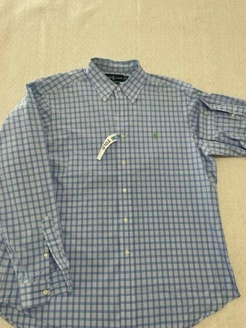 Polo Ralph Lauren Classic Fit Men's L/S Button Shirt Size XL