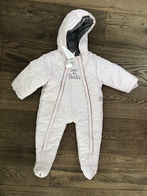 Baby Warmer Winteranzug von Boboli + Fäustlinge + warme Booties | Gr. 80 (12M) |
