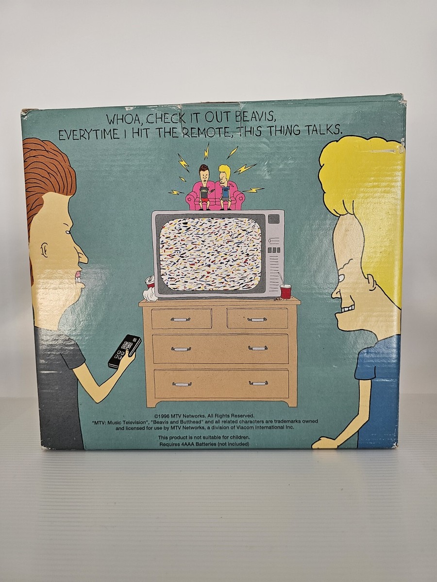 1996 MTV BEAVIS AND BUTT-HEAD | TV Talkers with Box & Instructions