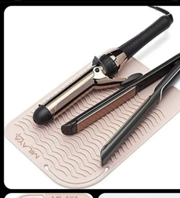 Professional Large Silicone Heat Resistant Styling Station Mat 4 All Hair Tools