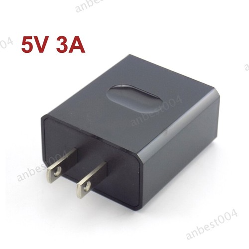 US Plug Travel Charger Adapter Wall Power Adapter 5V 1A 2a 3A Single Port - Picture 8 of 9