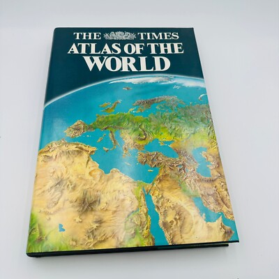 The Times Atlas Of The World Eigth Ed 1990 Large Hardcover