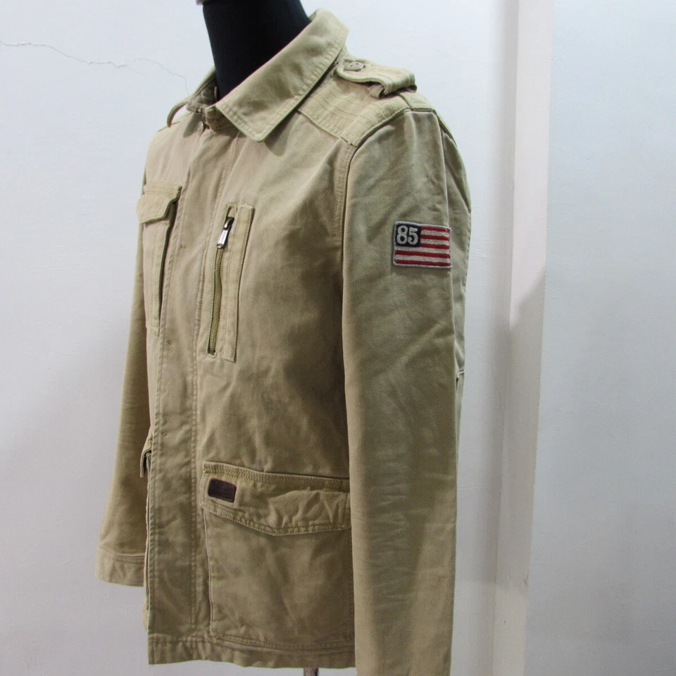 Hilfiger Core M65 Denim Mens Midweight Jacket Chest 40/42UK L REF (M16144 - image 4 of 4