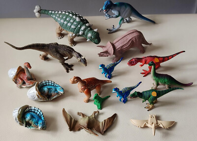 AUSWAHL: vintage DINO Dinosaurier Urzeit Papo Invicta Safari AAA u.a. CE Rarity