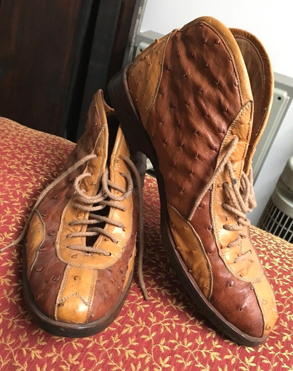 Scarpe HARRIS Pelle di STRUZZO Ostrich rrp €600,00