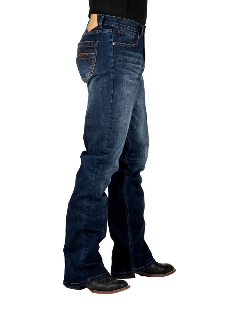 Tin Haul Western Denim Jeans Mens 421 Regular Joe 10-004 Tin Haul Western Denim Jeans Mens 421 Regular Joe 10-004